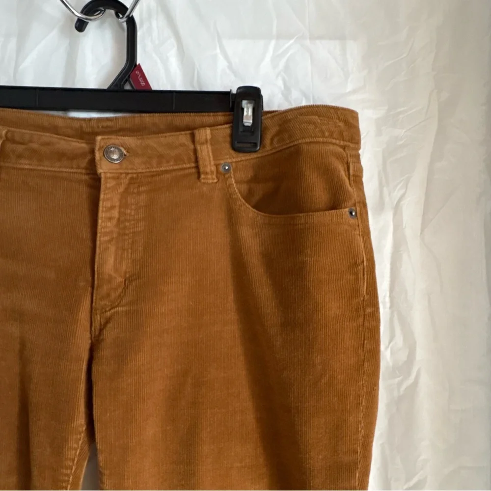 Patagonia Pants Womens 32 Brown Corduroy Straight Leg Organic Cotton Sustainable